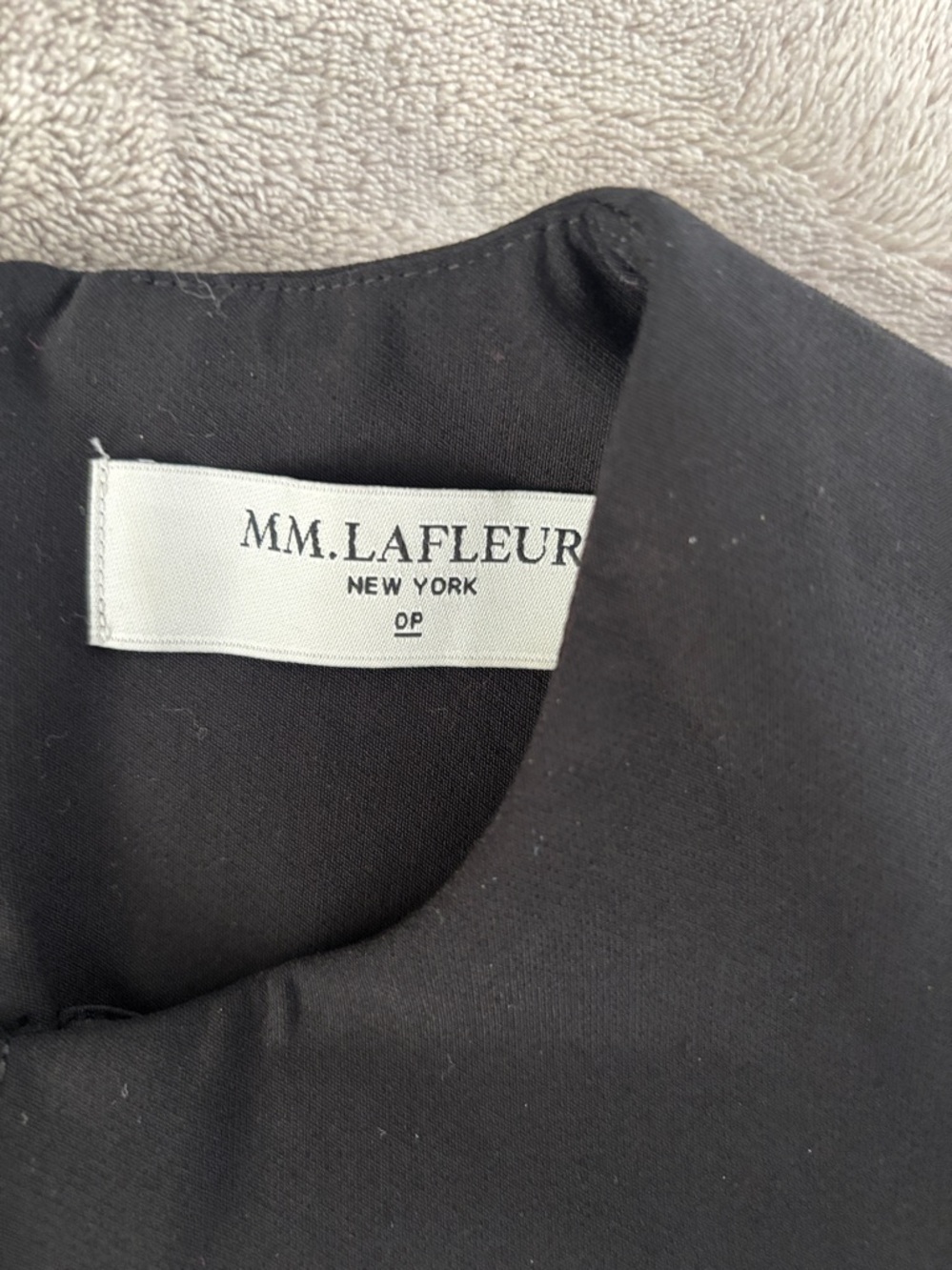 MM. LAFLEUR New York Classic Black Sleeveless Sheath Dress Size 0p - Picture 10 of 12